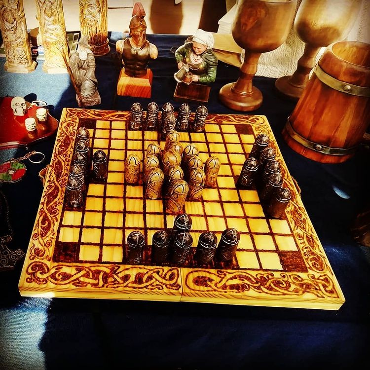 Hnefatafl ajedrez vikingo