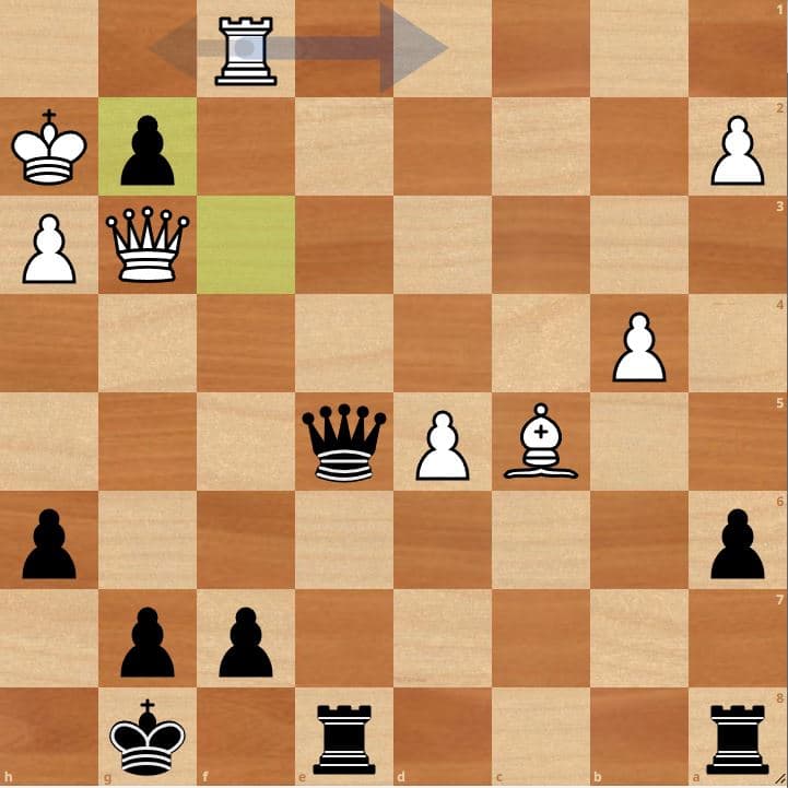 tactica ajedrez jugada intermedia